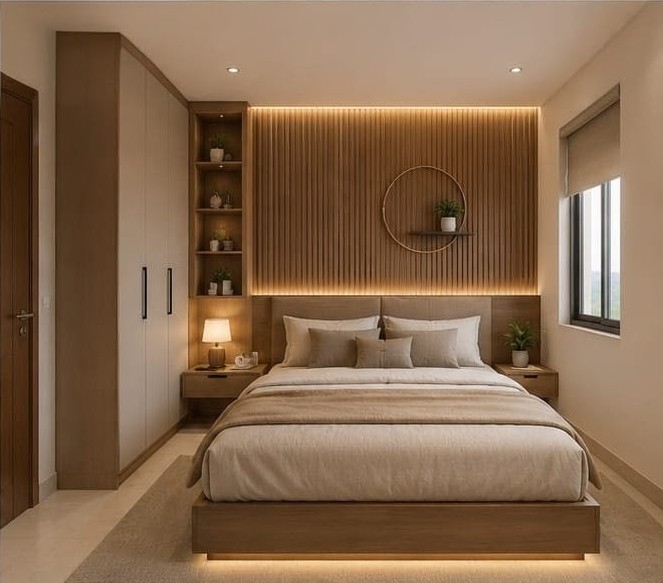 Modern Bedroom Wall Decor 17