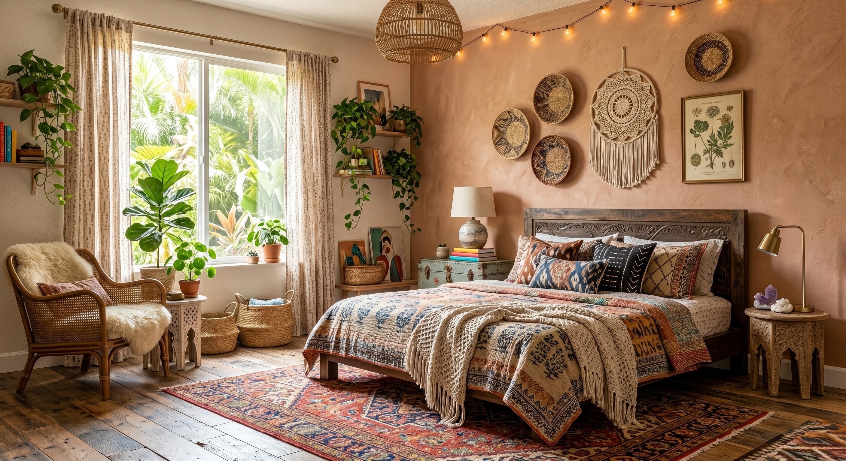 Modern Bedroom Interior with False Ceiling 2