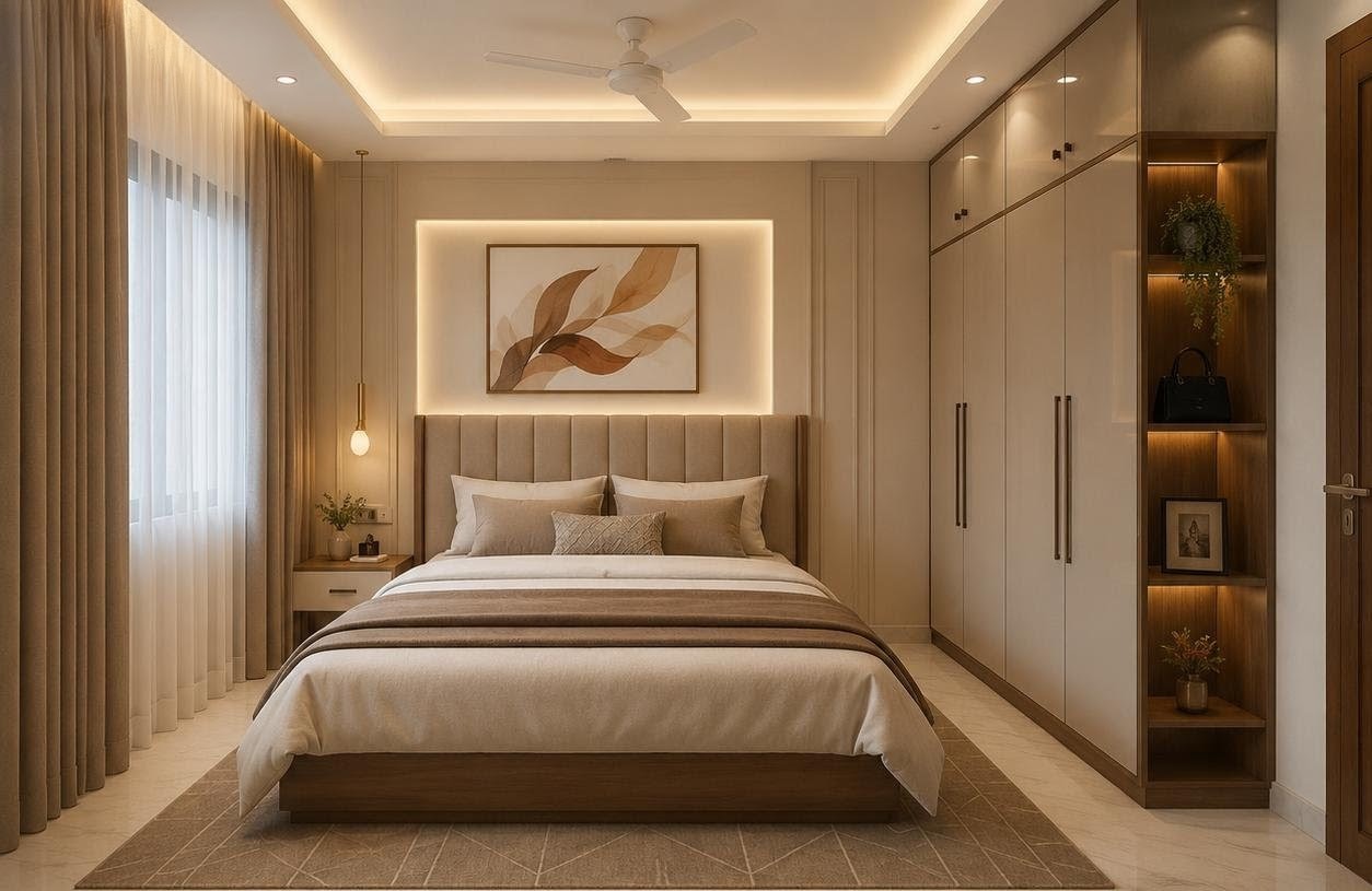 Modern Master Bedroom Design 21