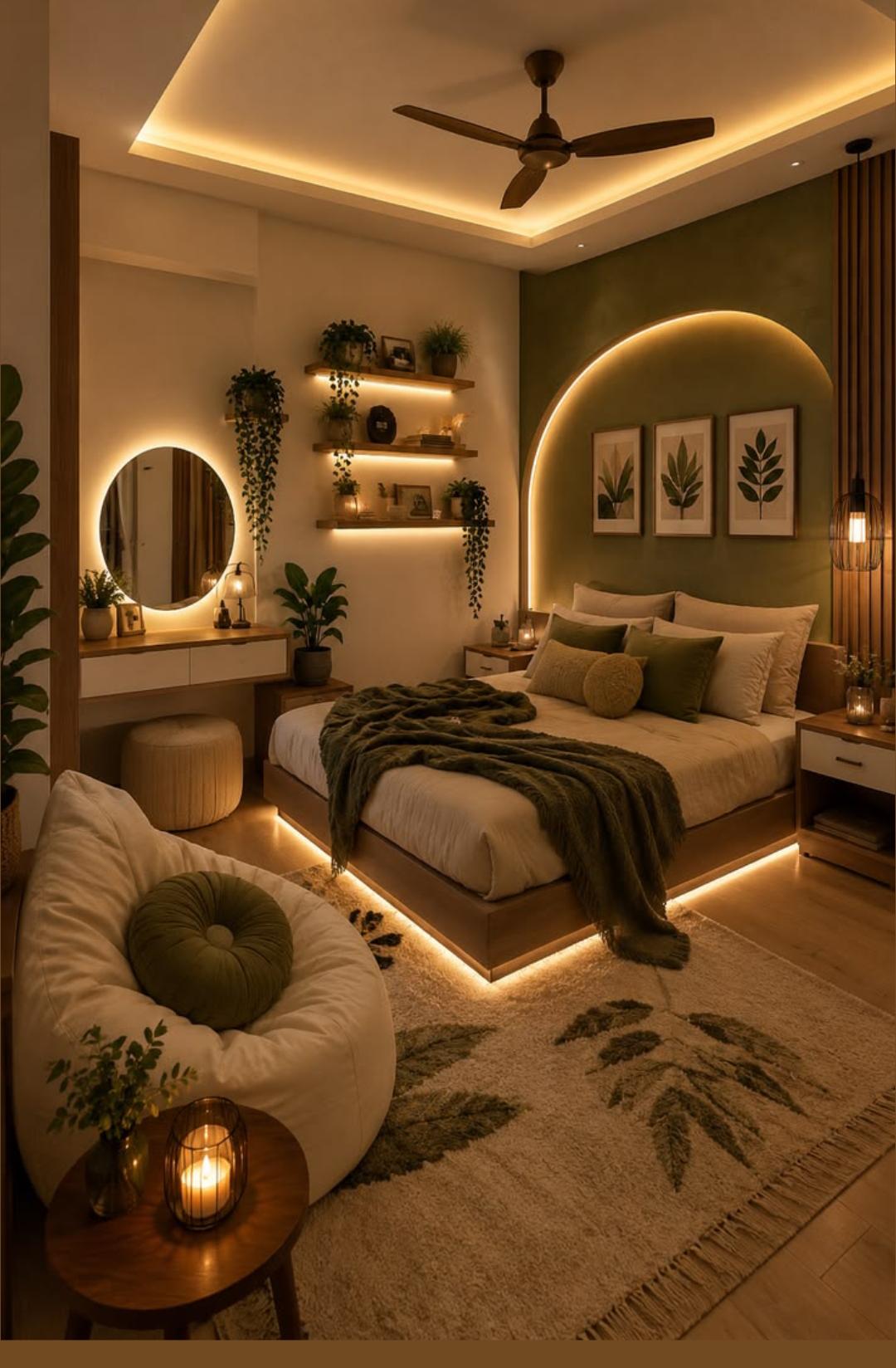 Contemporary Bedroom Decor 23