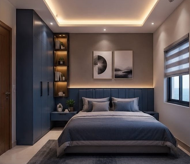 Residential Bedroom Interior 25