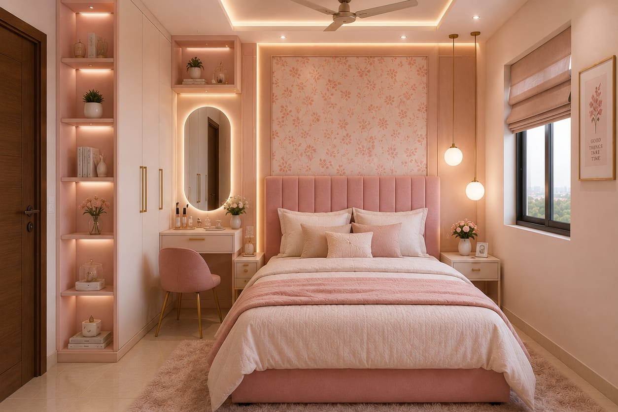 Modern Bedroom Layout 26