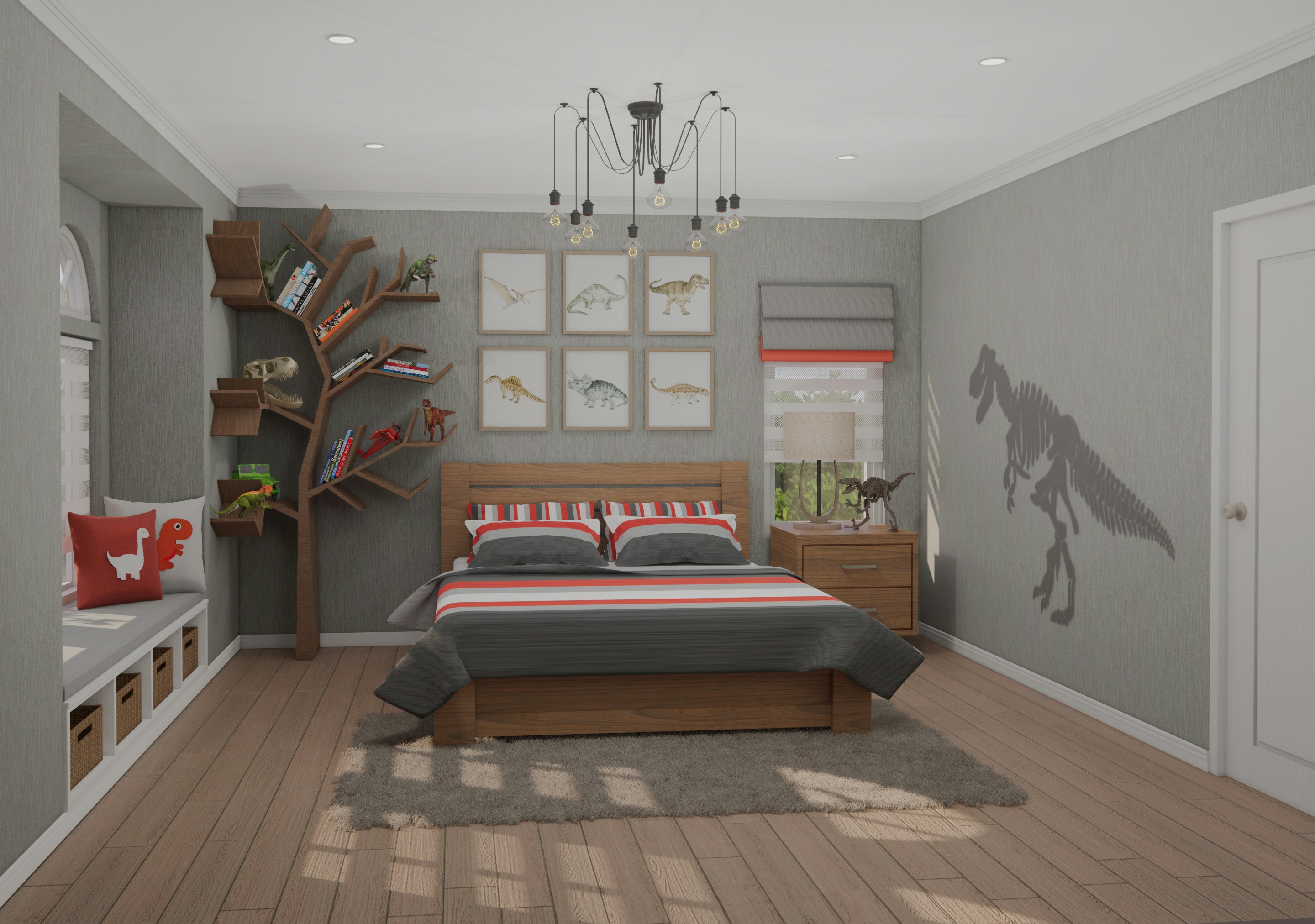 Contemporary Bedroom Lighting Design 7