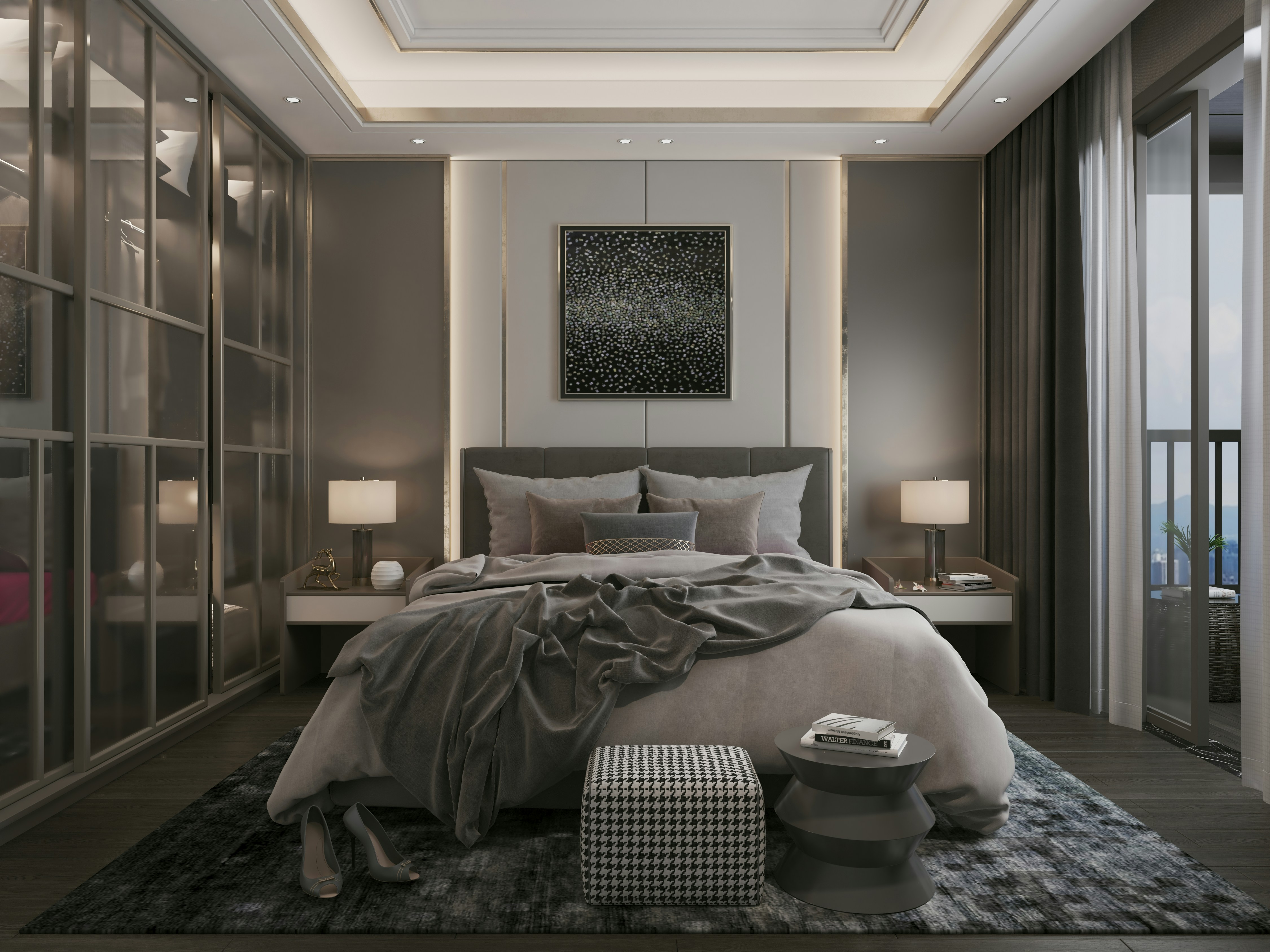 Luxury Master Bedroom Layout 9