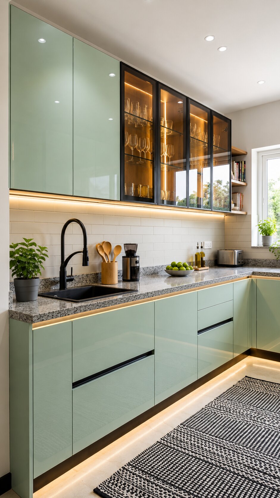 Contemporary Modular Kitchen Layout 25