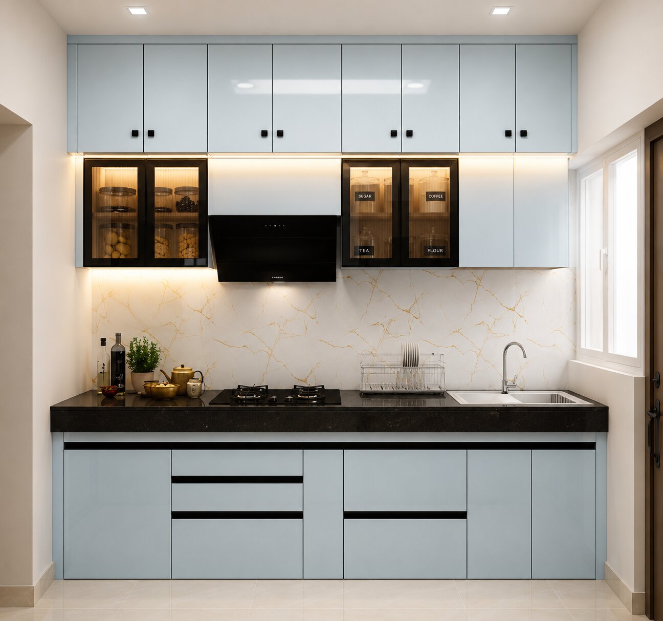 Stainless Steel Modular Kitchen Baskets 27