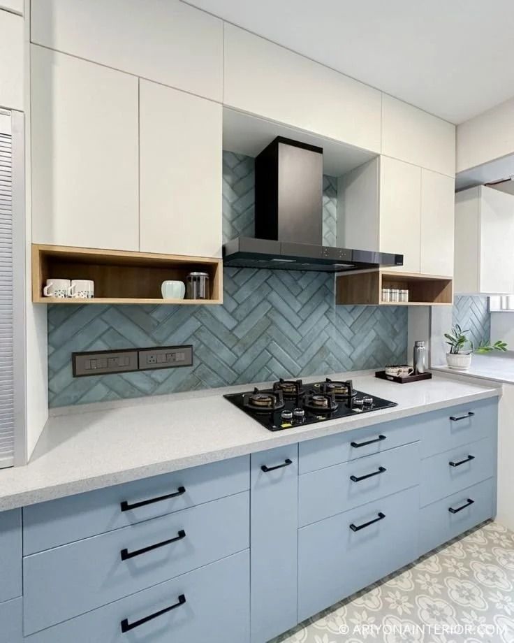 Modern Kitchen Shelving 37