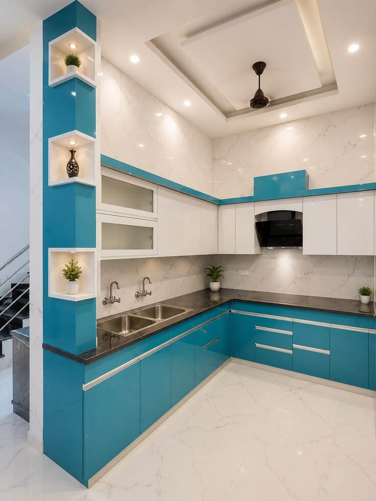 Modular Kitchen Shutter Designs 41