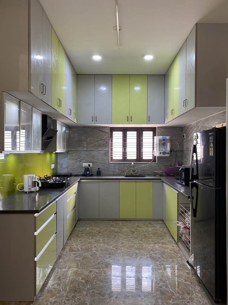 Modern Parallel Kitchen Space 42