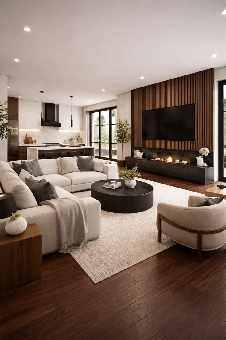 Modern Hall Furniture Layout 17