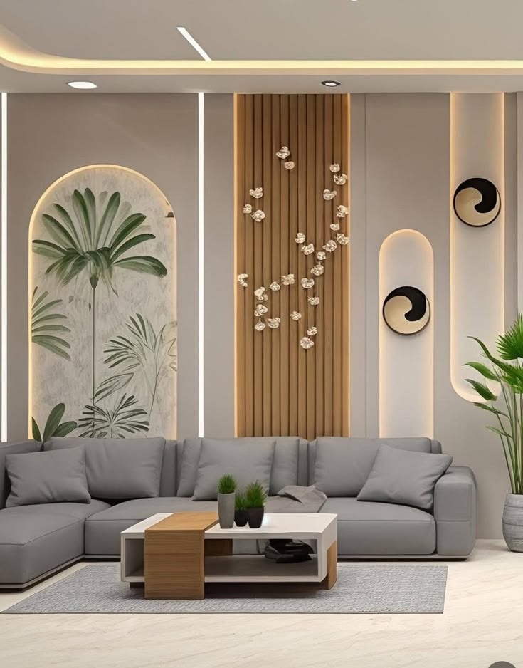 Luxury Living Room Wall Texture 18