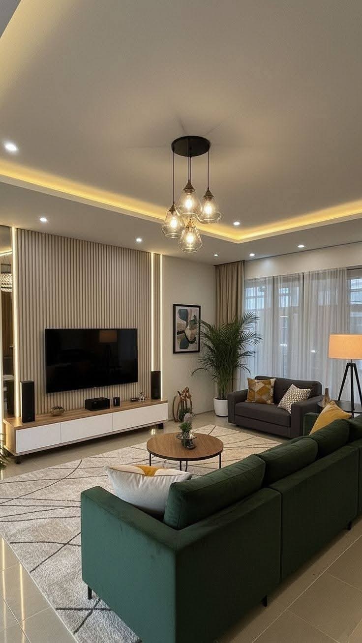 Modern Living Room Ambience 42