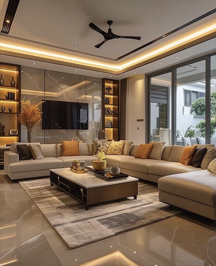 Living Room Interior Finishes Kolkata 43
