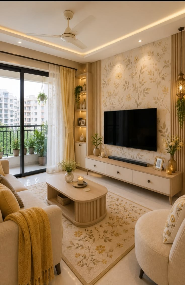 Contemporary Living Hall 44