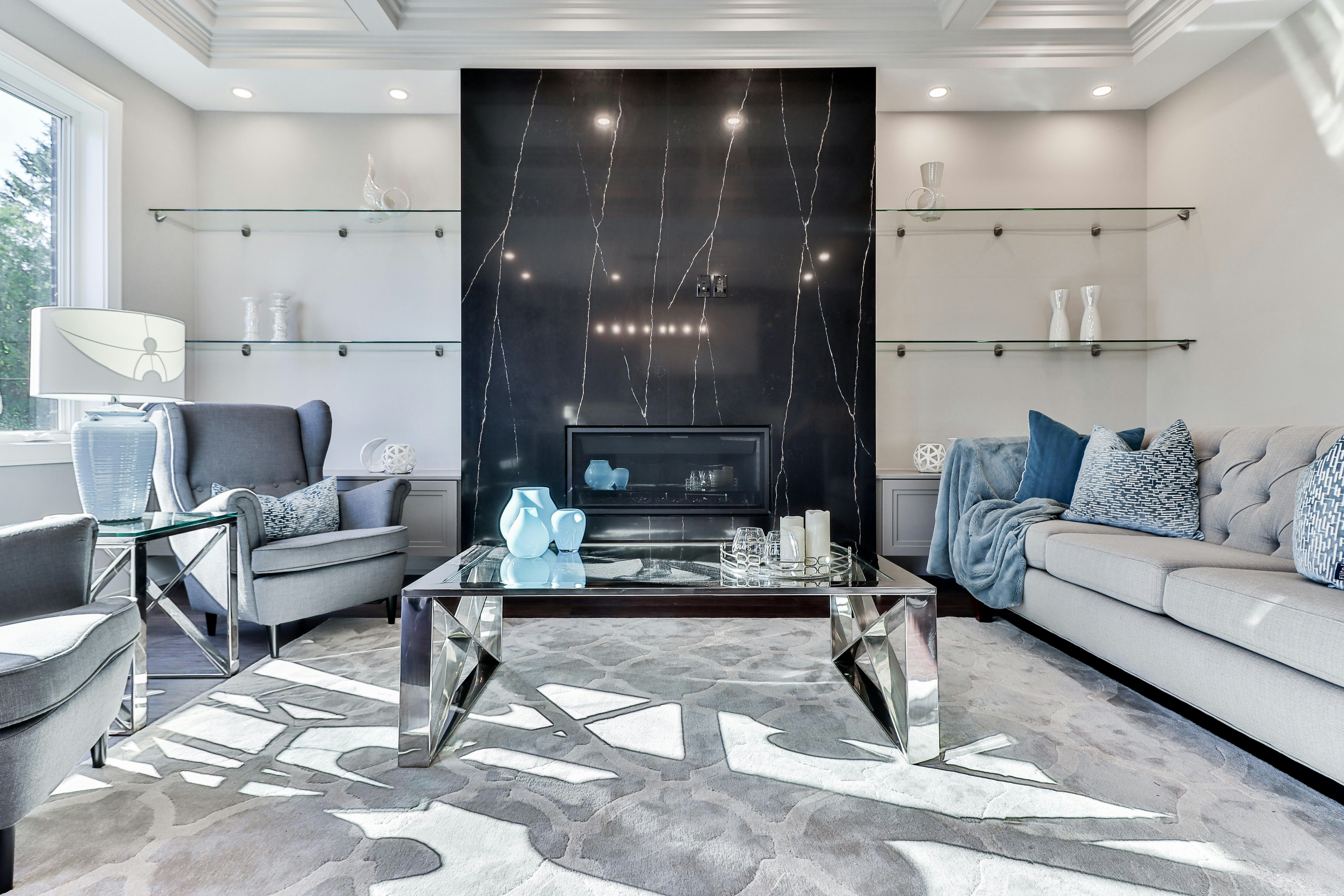 Architectural Living Room Interior 9