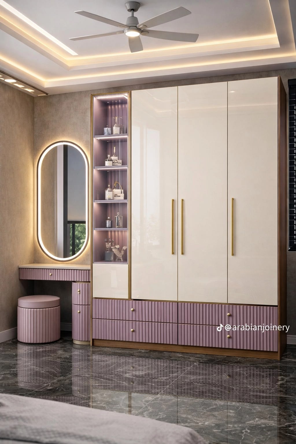 Contemporary Bedroom Storage Unit 10