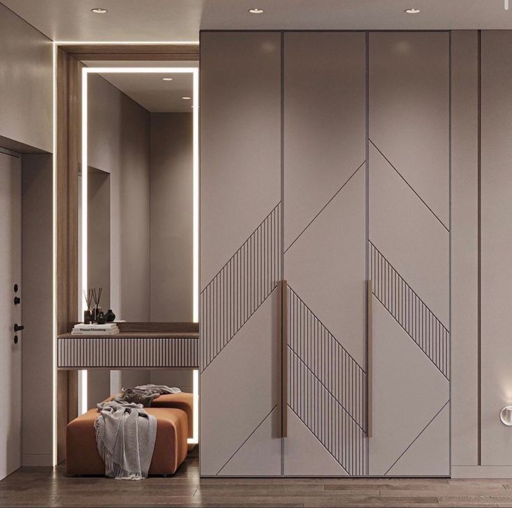 Custom Wardrobe with Dresser Unit 11