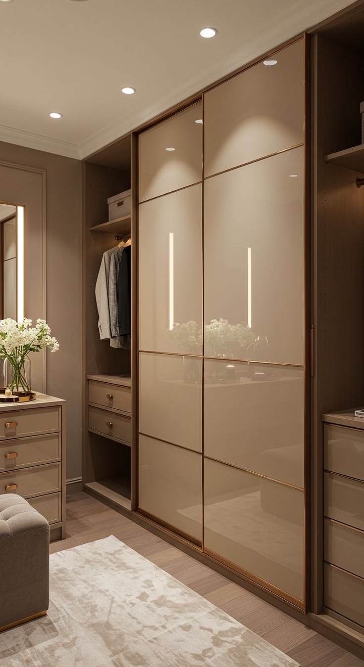 L-shaped Bedroom Wardrobe 29