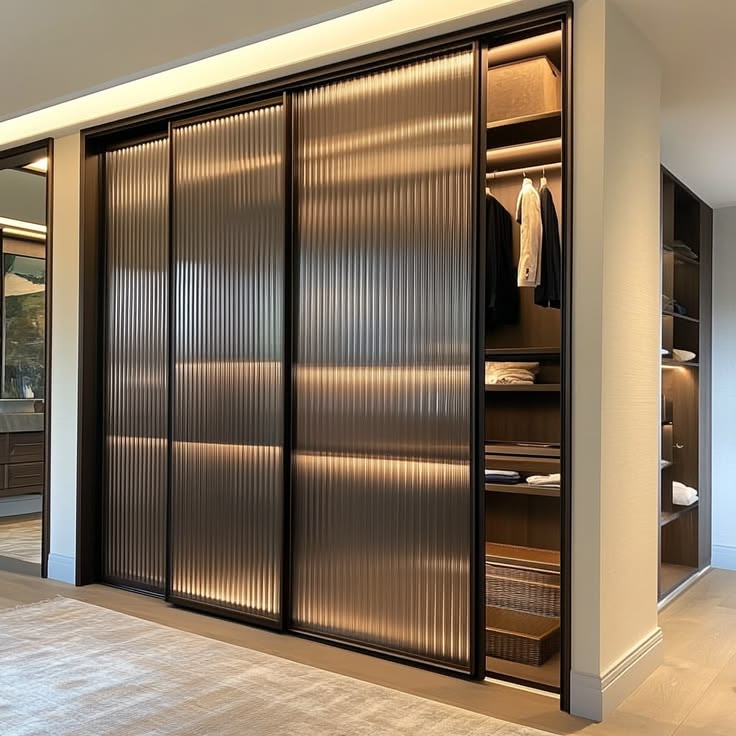 Modern Wardrobe with Study Table 34