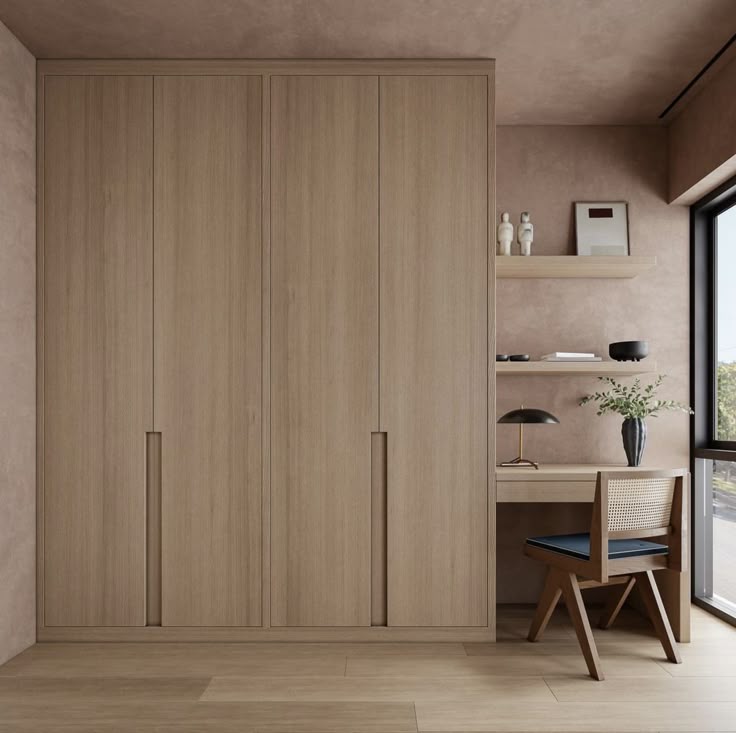 Fluted Glass Wardrobe Setup 39