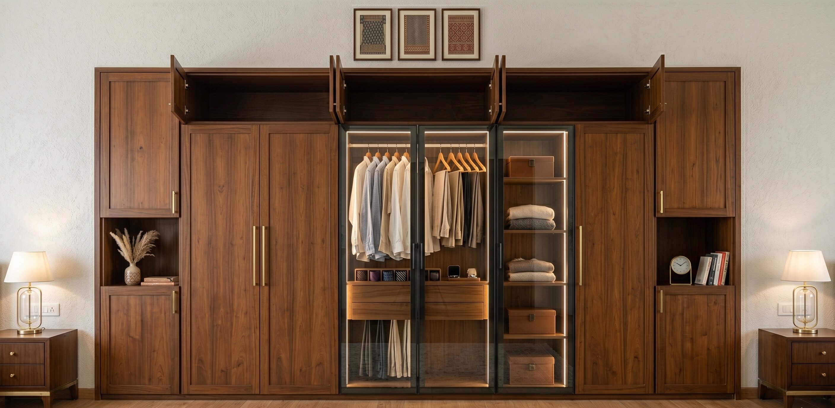 Space Saving Corner Wardrobe Baranagar 8